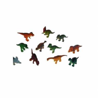 3 stuks plastic speelgoed dinosauriers van 16 cm prijs