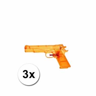 3 voordelige waterpistolen oranje prijs