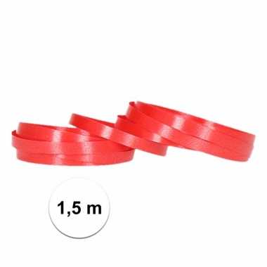 Ballon lintjes rood 1,5 meter prijs