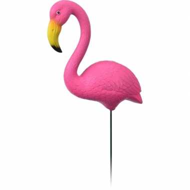 Decoratie tuinsteker flamingo 86 cm prijs