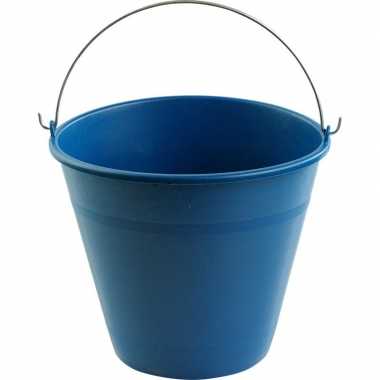 Emmertje blauw 8 liter 26 x 22,5 cm schoonmaakartikelen prijs