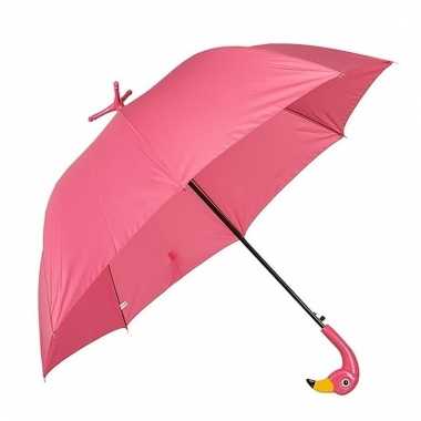 Flamingo paraplu met voetjes prijs