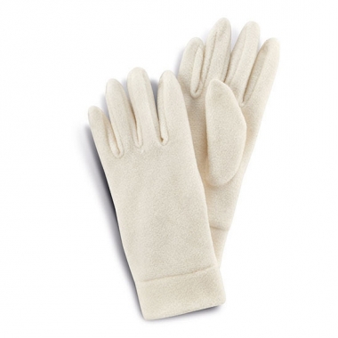 Fleece handschoenen wit voor vrouwen prijs