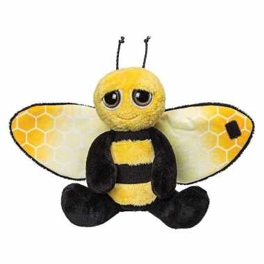 Gele met zwarte bijen knuffels 18 cm knuffeldieren prijs