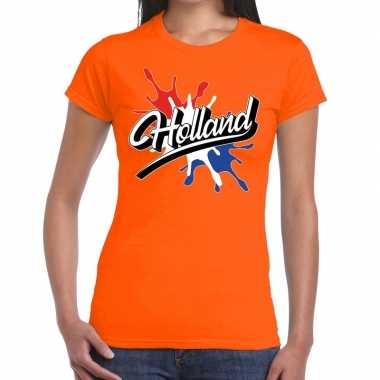 Holland supporter kleding oranje voor dames prijs