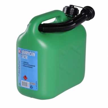 Jerrycan 5 liter groen voor benzine prijs