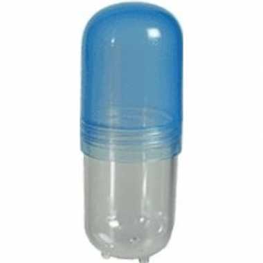 Pillendoosje blauwe pil 12 cm plastic prijs