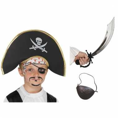 Piraten verkleed accessoires jongens en meisjes prijs