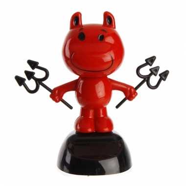 Solar dashboard duivel rood 10 cm prijs