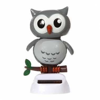 Solar dashboard uiltje grijs10 cm prijs