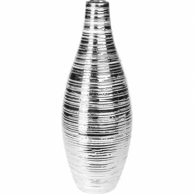 Vaas zilver van keramiek 36 cm prijs
