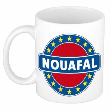 Voornaam naoufal koffie/thee mok of beker prijs