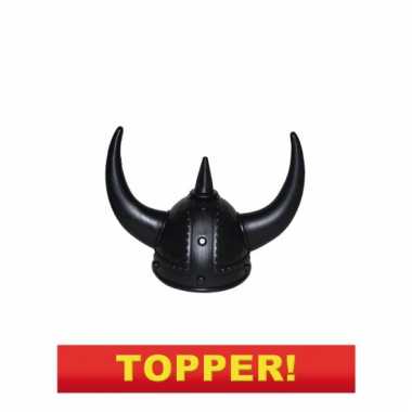 Zwarte viking helm volwassenen 59cm prijs