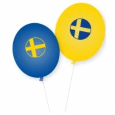 Zweedse ballonnen 8 stuks prijs
