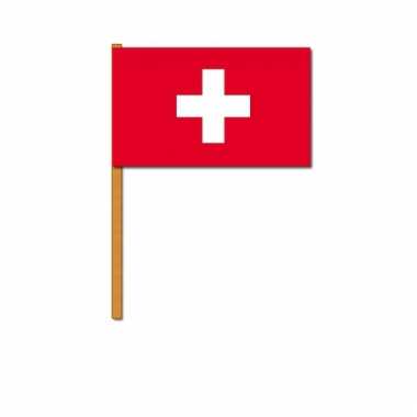 Zwitserland zwaaivlaggetjes prijs
