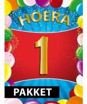 Vergelijk 1 jaar feestartikelen pakket prijs