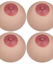 Vergelijk 4x plastic fop foute waterspuit borst tiet 7 5 cm prijs