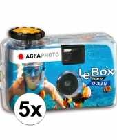 Vergelijk 5x wegwerp onderwatercameras fototoestelen met flits voor 27 kleuren fotos prijs
