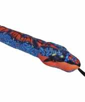 Vergelijk blauw oranje slangen knuffels 137 cm knuffeldieren prijs