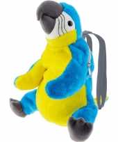 Vergelijk blauwe ara papegaai vogel rugzak rugtas knuffels 32 cm knuffeldieren prijs