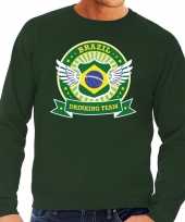 Vergelijk brazil drinking team sweater groen heren prijs