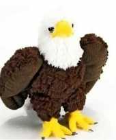 Vergelijk bruin witte zeearenden vogelknuffels 15 cm knuffeldieren prijs