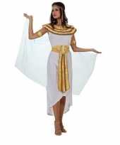 Vergelijk cleopatra kostuum set wit voor dames prijs