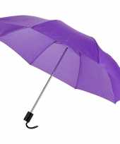 Vergelijk compacte paraplu paars 56 cm prijs