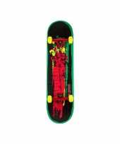 Vergelijk compleet skateboard rood groen prijs