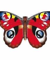 Vergelijk dagpauwoog vlinder speel vlieger 70 x 48 cm prijs