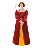 Vergelijk dames middeleeuwse koninginnen verkleedkleding prijs