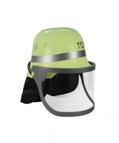 Vergelijk duitse brandweer helm 112 groen prijs