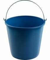 Vergelijk emmer blauw 16 liter 32 x 28 cm schoonmaakartikelen prijs