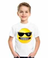 Vergelijk emoticon stoer t-shirt wit kinderen prijs