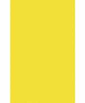 Vergelijk gele afneembare tafelkleden tafellakens 138 x 220 cm papier kunststof prijs