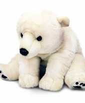 Vergelijk grote zittende ijsbeer knuffel 110 cm prijs