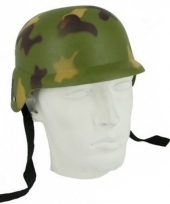 Vergelijk helm met leger print prijs
