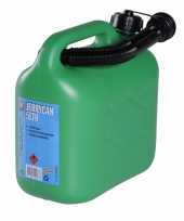 Vergelijk jerrycan 5 liter groen voor benzine prijs