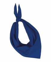 Vergelijk kobalt blauwe hals zakdoeken bandana style prijs