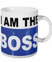 Vergelijk koffie beker i am the boss 700 ml prijs