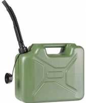 Vergelijk legergroene jerrycan 10 liter prijs