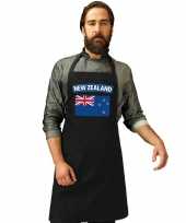 Vergelijk nieuw zeelandse vlag keukenschort barbecueschort zwart heren en dames prijs