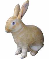 Vergelijk opblaas konijn haas dieren 75 cm realistische print prijs
