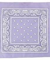 Vergelijk paisley print bandana paars prijs