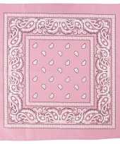Vergelijk paisley print bandana roze prijs