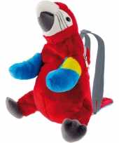 Vergelijk rode ara papegaai vogel rugzak rugtas knuffels 32 cm knuffeldieren prijs