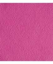 Vergelijk servetten roze barok thema 3 laags 15 stuks prijs
