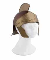 Vergelijk spartaanse helm goudkleurig prijs