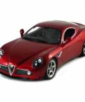 Vergelijk speelgoedauto alfa romeo c8 conpetizione rood prijs