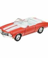Vergelijk speelgoedauto chevrolet 1971 chevelle rood 1 34 prijs
